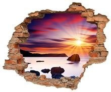 Naklejka na ścianę Dziura 3D Cudowny wieczór 0140