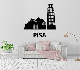 Naklejka na ścianę - Pisa