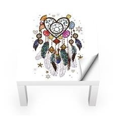 Naklejka na stolik LACK IKEA - Łapacz snów v2 0112