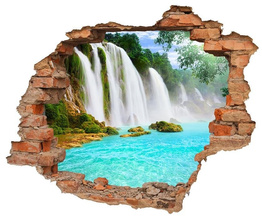 Naklejka na ścianę Dziura 3D Wodospad Detian 0127