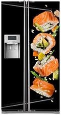 Naklejka na lodówkę side-by-side - Pyszne sushi 0543