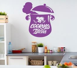 Naklejka na ścianę - Kuchenne pomysły - 0083