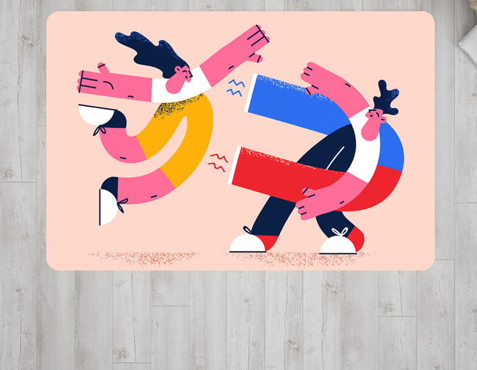 Mata ochronna pod fotel 0172