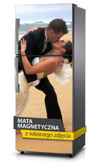 Naklejka z własnego zdjęcia na lodówkę