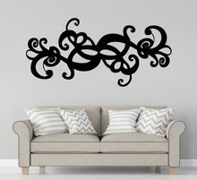 Naklejka na ścianę Japoński floral