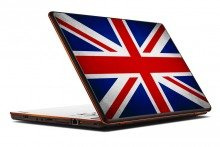 Naklejka na laptopa - Flaga Wielkiej Brytanii
