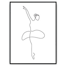 Plakat - Baletnica