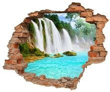 Naklejka na ścianę Dziura 3D Wodospad Detian 0127