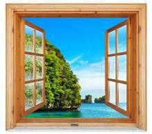 Naklejka na ścianę Okno 3D Andamany 0057