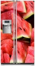 Mata na lodówkę side-by-side - Kawałki arbuza 0516