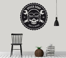 Naklejka na ścianę - Speed Shop