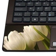 Naklejka pod nadgarstek - Białe tulipany 0044