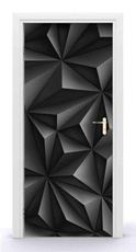 Naklejka na drzwi - Ciemne abstrakcyjne tło 0685