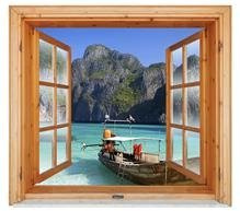 Naklejka na ścianę Okno 3D Maya Bay 0067