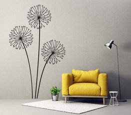 Naklejka na ścianę - Dmuchawce v3