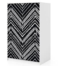 Naklejka na szafę - Zygzaki 0269