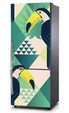 Naklejka na lodówkę - Prawdziwa dżungla 0650