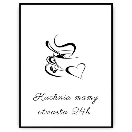 Plakat - Kuchnia mamy