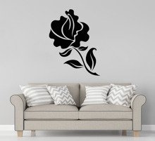 Naklejka na ścianę Kwiat ozdoba