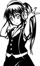 Naklejka na ścianę Anime