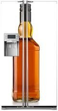 Mata na lodówkę side-by-side - Butelka whisky 0286
