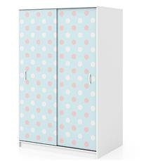 Naklejka na szafę - Wszędzie kropki 0205