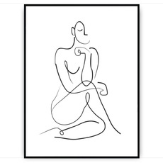 Plakat - Kobiecy akt