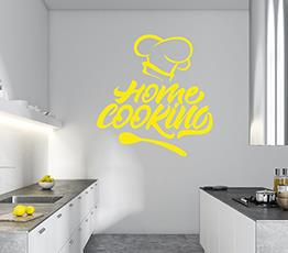 Naklejka na ścianę - Home cooking - 0070