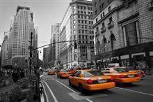 Fototapeta - Żółta taxi NY - 0290