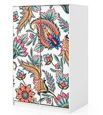 Naklejka na szafę - Polne kwiaty 0323