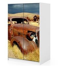 Naklejka na szafę - Wrak 0112