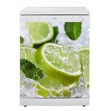 Naklejka na zmywarkę - Limonkowe orzeźwienie 0620