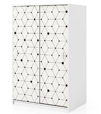 Naklejka na szafę - Punkty I łączenia 0317