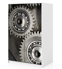 Naklejka na szafę - Trybiki 0126