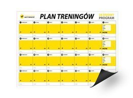 Magnetyczny planer ćwiczeń - 28 Dni Treningu