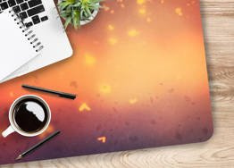 Podkładka na biurko - Astronauta na klifie