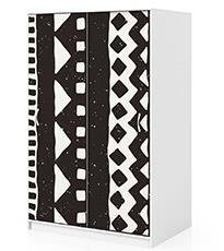 Naklejka na szafę - Etniczny wzór v4 0297