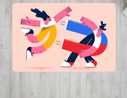 Mata ochronna pod fotel 0172