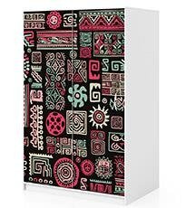 Naklejka na szafę - Graficzny ornament 0286