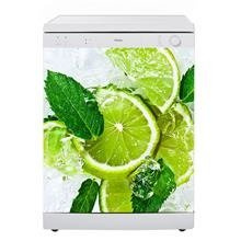 Naklejka na zmywarkę - Limonka z miętą i lodem 0537