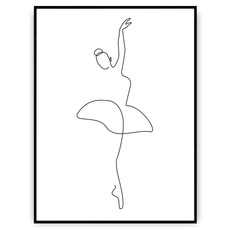 Plakat - Baletnica v3