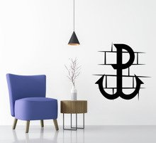Naklejka na ścianę Polska Walcząca logo na murze