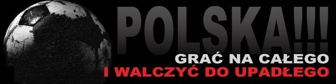 Naklejka na samochód Polska grać na całego