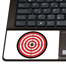 Naklejka pod nadgarstek - Tarcza strzelnicza 2 0258