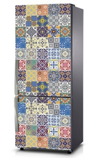 Naklejka na lodówkę - Patchwork - wzór nr 4