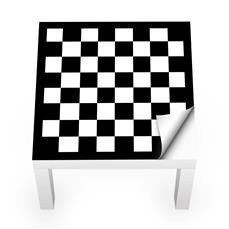 Naklejka na stolik LACK IKEA - Szachownica 0180