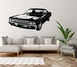 Naklejka na ścianę - Car v1