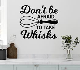 Naklejka na ścianę - Dont be afraid - 0054