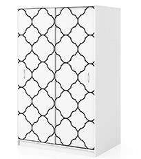 Naklejka na szafę - Średniowieczny wzór 0337