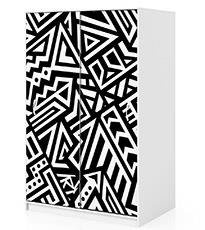 Naklejka na szafę - Etniczny wzór v2 0274